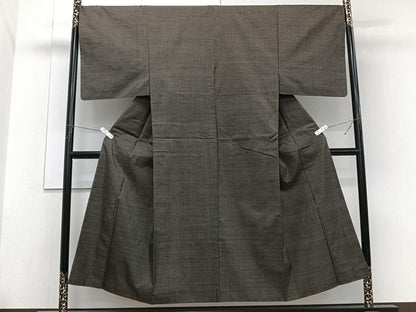平和屋着物■男性　本場大島紬　100亀甲　総詰め　正絹　逸品　CABG7010xi
