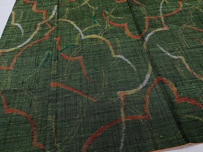 平和屋着物■上質な紬 抽象文様 高島屋扱い 正絹 逸品 CABG7024xi
