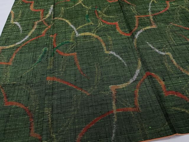 平和屋着物■上質な紬 抽象文様 高島屋扱い 正絹 逸品 CABG7024xi
