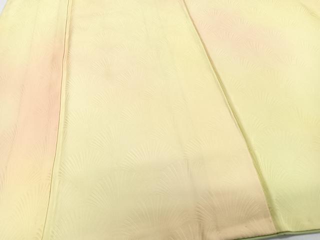 平和屋着物■上質な小紋　青海波地紋　暈し染め　正絹　逸品　CABG7031xi