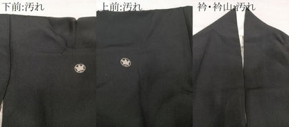 平和屋着物■豪華黒留袖　御所車枝松文　金彩　正絹　逸品　CABG7051xi