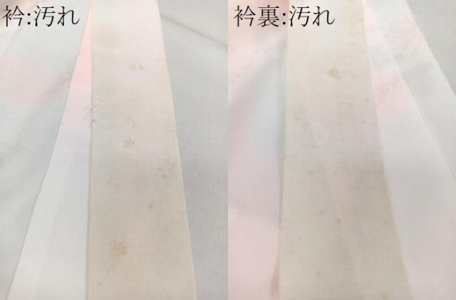 平和屋着物■振袖用長襦袢　無双仕立て　草花文　暈し染め　洗える着物　CABG7062xi
