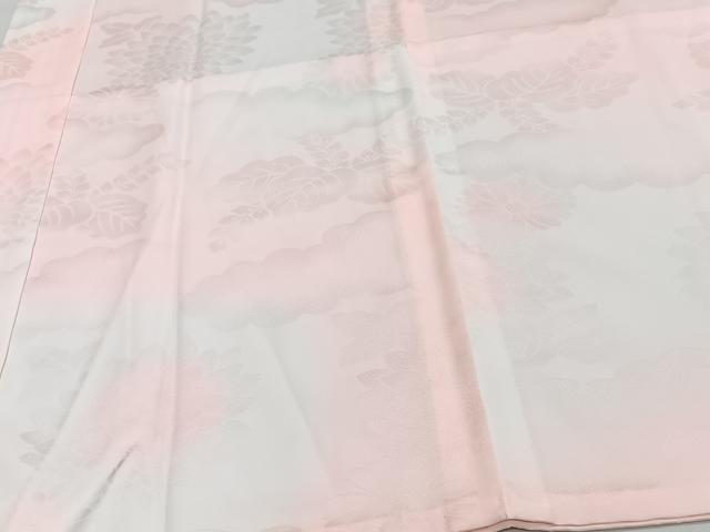 平和屋着物■振袖用長襦袢　無双仕立て　草花文　暈し染め　洗える着物　CABG7062xi