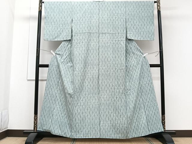 平和屋着物■小紋　立ち分銅　洗える着物　CABG7064xi