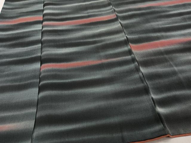 平和屋着物■上質な小紋　霞文　暈し染め　正絹　逸品　CABG7073xi