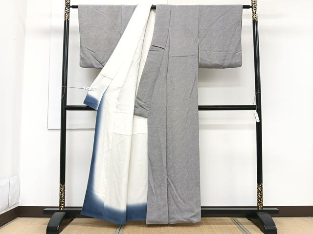 平和屋着物■上質な小紋　鹿の子文　正絹　逸品　CABG7080xi