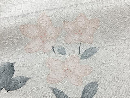 平和屋着物■訪問着　手描き　枝草花文　正絹　逸品　CABG7081xi