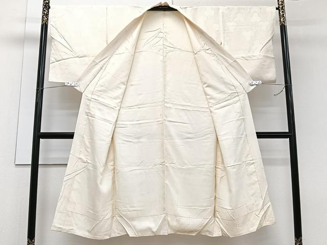 平和屋着物■長襦袢　袷　毘沙門亀甲地紋　正絹　逸品　CABG7094xi