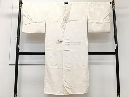 平和屋着物■長襦袢　袷　毘沙門亀甲地紋　正絹　逸品　CABG7094xi