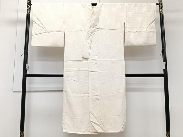 平和屋着物■長襦袢　袷　毘沙門亀甲地紋　正絹　逸品　CABG7094xi