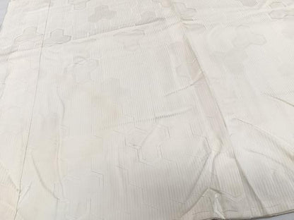 平和屋着物■長襦袢　袷　毘沙門亀甲地紋　正絹　逸品　CABG7094xi