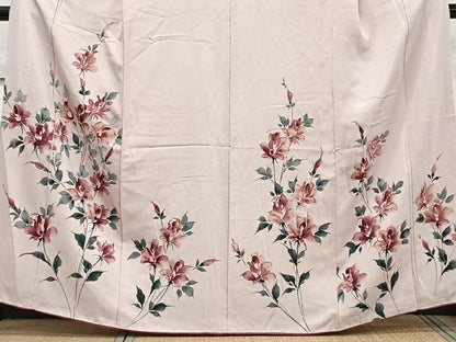 平和屋着物■訪問着　手描き　枝草花文　正絹　逸品　CABG7126xi