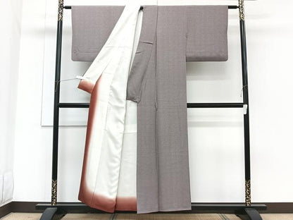 平和屋着物■江戸小紋　吉祥小紋柄　正絹　逸品　CABG7128xi