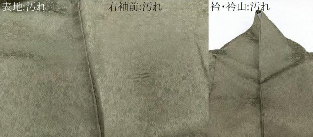 平和屋着物■訪問着　流水風景文　暈し染め　金銀彩　正絹　逸品　CABG7136xi