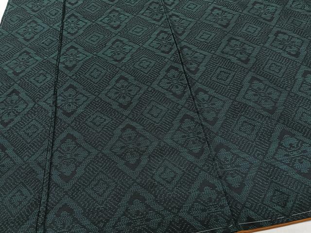 平和屋着物■本場大島紬　花菱文　正絹　逸品　未使用　CABG7150xi