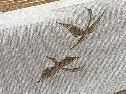 平和屋着物■豪華色留袖　龍谷　雲取り飛鳥風景文　暈し染め　金彩　正絹　逸品　CABG7153xi