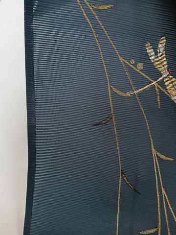 平和屋着物＊夏物　訪問着　絽　竹屋町刺繍　枝垂れ蜻蛉　金彩　正絹　逸品　CABG7157xi
