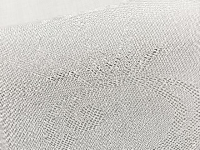 平和屋着物＊夏物　長襦袢　立波紋紗　赤香色　麻　逸品　CABG7177xi