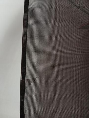 平和屋着物＊夏物　小紋　紗　花唐草文　正絹　逸品　CABG7179xi