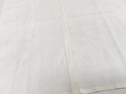 平和屋着物＊夏物　長襦袢　枝花紋紗　麻　逸品　CABG7182xi