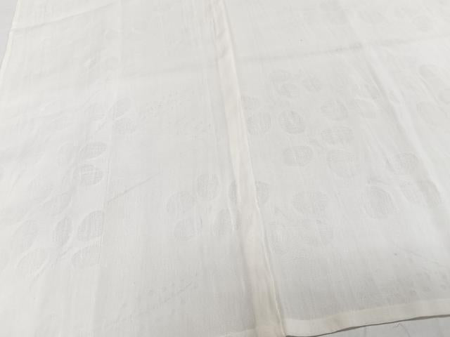 平和屋着物＊夏物　長襦袢　枝花紋紗　麻　逸品　CABG7182xi