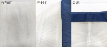 平和屋着物＊夏物　男性　長襦袢　絽　洗える着物　CABG7185xi