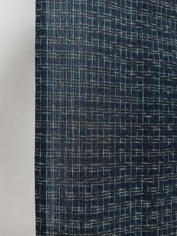 平和屋着物∴夏物　男性　浴衣　紬　格子文　綿　逸品　CABG7191xi