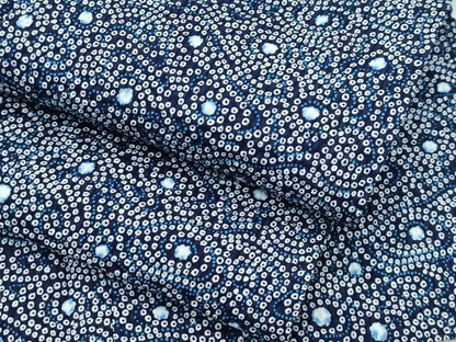 平和屋着物∴夏物　浴衣　流水文　綿　逸品　CABG7203rv