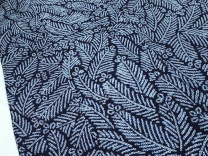 平和屋着物∴夏物　浴衣　有松鳴海絞り　松葉　綿　逸品　CABG7219rv