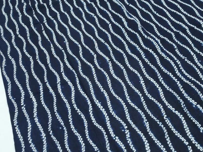 平和屋着物∴夏物　男性　浴衣　有松鳴海絞り　立涌文様　綿　逸品　CABG7221rv