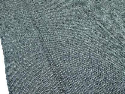 平和屋着物∴夏物　男性　浴衣　しじら織　縞　綿　逸品　CABG7222rv