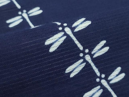 平和屋着物∴夏物　男性　浴衣　綿絽　トンボ　綿　逸品　CABG7227rv