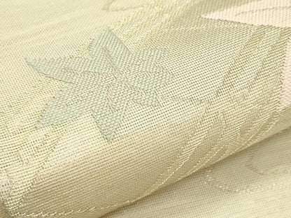 平和屋着物＊夏物 六通柄袋帯 すず風 竜田川 金銀糸 正絹 逸品 CABG7261rv