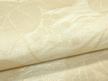 平和屋着物＊夏物 六通柄袋帯 葡萄蔦の葉文 金糸 正絹 逸品 CABG7269rv