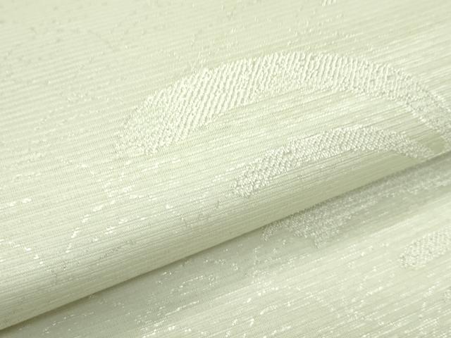 平和屋着物＊夏物 六通柄袋帯 青海波 銀糸 正絹 逸品 CABG7272rv