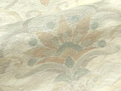 平和屋着物＊夏物 六通柄袋帯 更紗唐草文 金糸 正絹 逸品 CABG7274rv