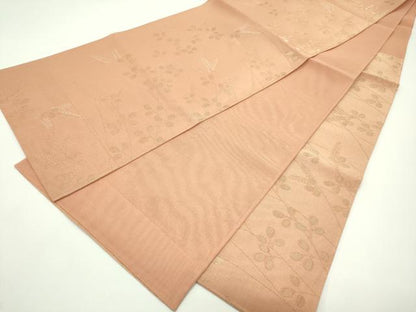 平和屋着物＊夏物 六通柄袋帯 萩 金銀糸 正絹 逸品 CABG7280rv