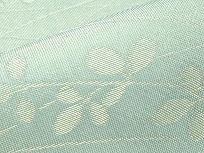 平和屋着物＊夏物　九寸名古屋帯　萩　金銀糸　正絹　逸品　未使用　CABG7292rv