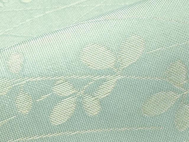 平和屋着物＊夏物　九寸名古屋帯　萩　金銀糸　正絹　逸品　未使用　CABG7292rv