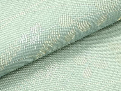 平和屋着物＊夏物　九寸名古屋帯　萩　金銀糸　正絹　逸品　未使用　CABG7292rv