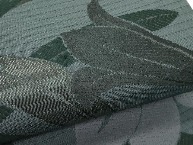平和屋着物＊夏物 青々庵 六通柄袋帯 唐織 百合 正絹 逸品 CABG7308rv