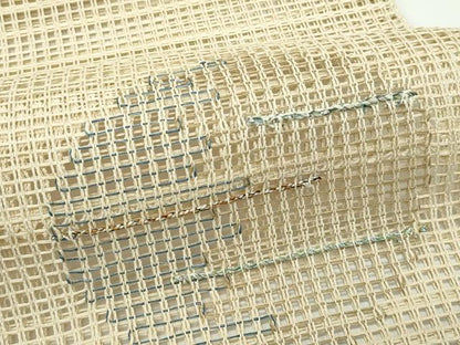 平和屋着物＊夏物　八寸名古屋帯　羅　霞丸文　金銀糸　正絹　逸品　未使用　CABG7333rv