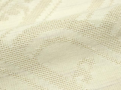 平和屋着物＊夏物　八寸名古屋帯　立波文　正絹　逸品　CABG7336rv