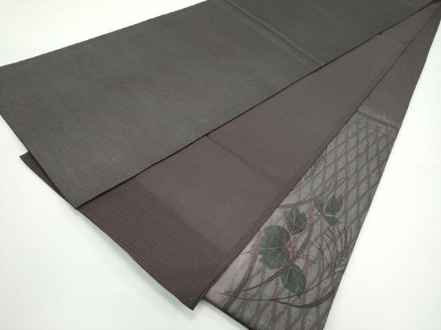 平和屋着物＊夏物 太鼓柄袋帯 草花文 金彩 正絹 逸品 CABG7343rv