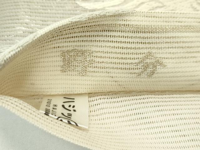 平和屋着物＊夏物 西陣 姫野織物謹製 六通柄袋帯 唐織 野分 鳳凰霞文 金糸 証紙付き 正絹 逸品 CABG7344rv