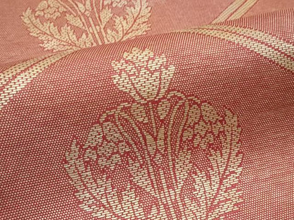 平和屋着物＊夏物 全通柄袋帯 菱花文 金彩 正絹 逸品 CABG7359rv