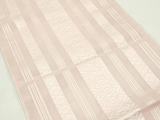 平和屋着物＊夏物　博多織　八寸名古屋帯　紗献上　CABG7370rv