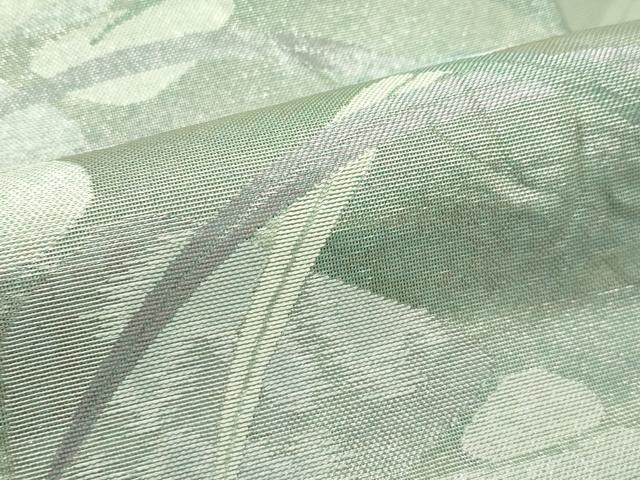 平和屋着物＊夏物　六通柄袋帯　草木文　金銀糸　正絹　逸品　CABG7372rv