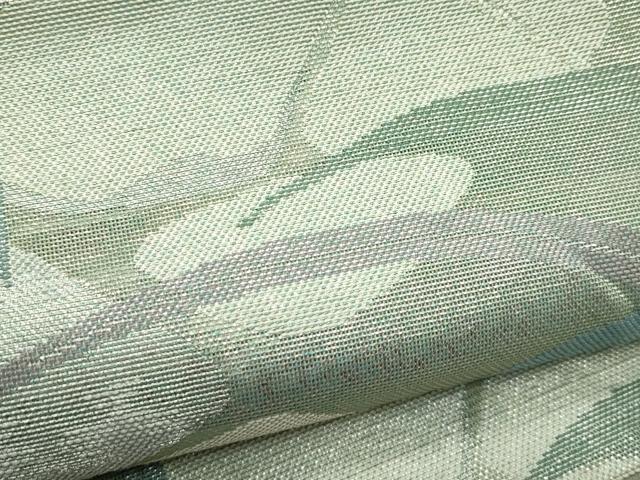 平和屋着物＊夏物　六通柄袋帯　草木文　金銀糸　正絹　逸品　CABG7372rv