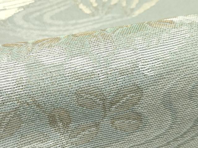 平和屋着物＊夏物 六通柄袋帯 秋草文 金銀糸 正絹 逸品 CABG7391rv